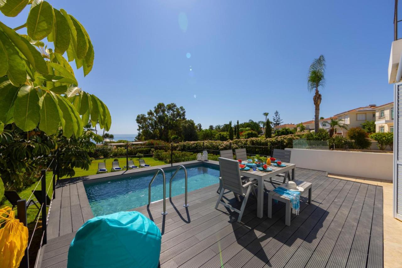 Protaras Sunrise Zen Seafront Villa Eksteriør bilde